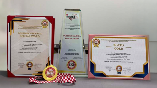 Congrats! Prof. Wen-Cheng Lai from the Department of Electronic Engineering, supervised Mr. S-H Shieh, Mr. C-W Fan, winning the gold medal in the(Open new window/png file)Image