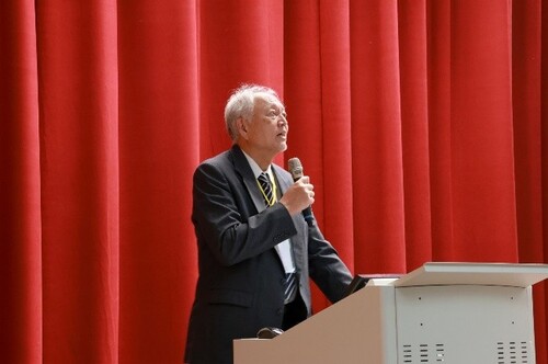 Speech by MCUT President Thu-Hua Liu.(Open new window/jpg file)Image