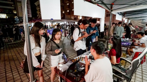 Event site and stage performances.(Open new window/png file)Image