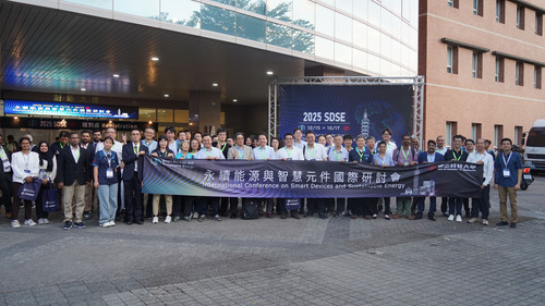 Ming Chi University of Technology hosted the 3rd International Conference on Smart Devices and Sustainable Energy (SDSE 2025), attracting experts and scholars from over 14 countries, including the United States, the United Kingdom, France, Japan, Korea, Malaysia, India, Thailand, and the Philippines.(Open new window/jpg file)Image