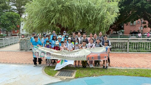 明志科技大學推動「綠星球任務日」　帶領學童探索河川生態、體驗循環創作(另開新視窗/jpg檔)圖片