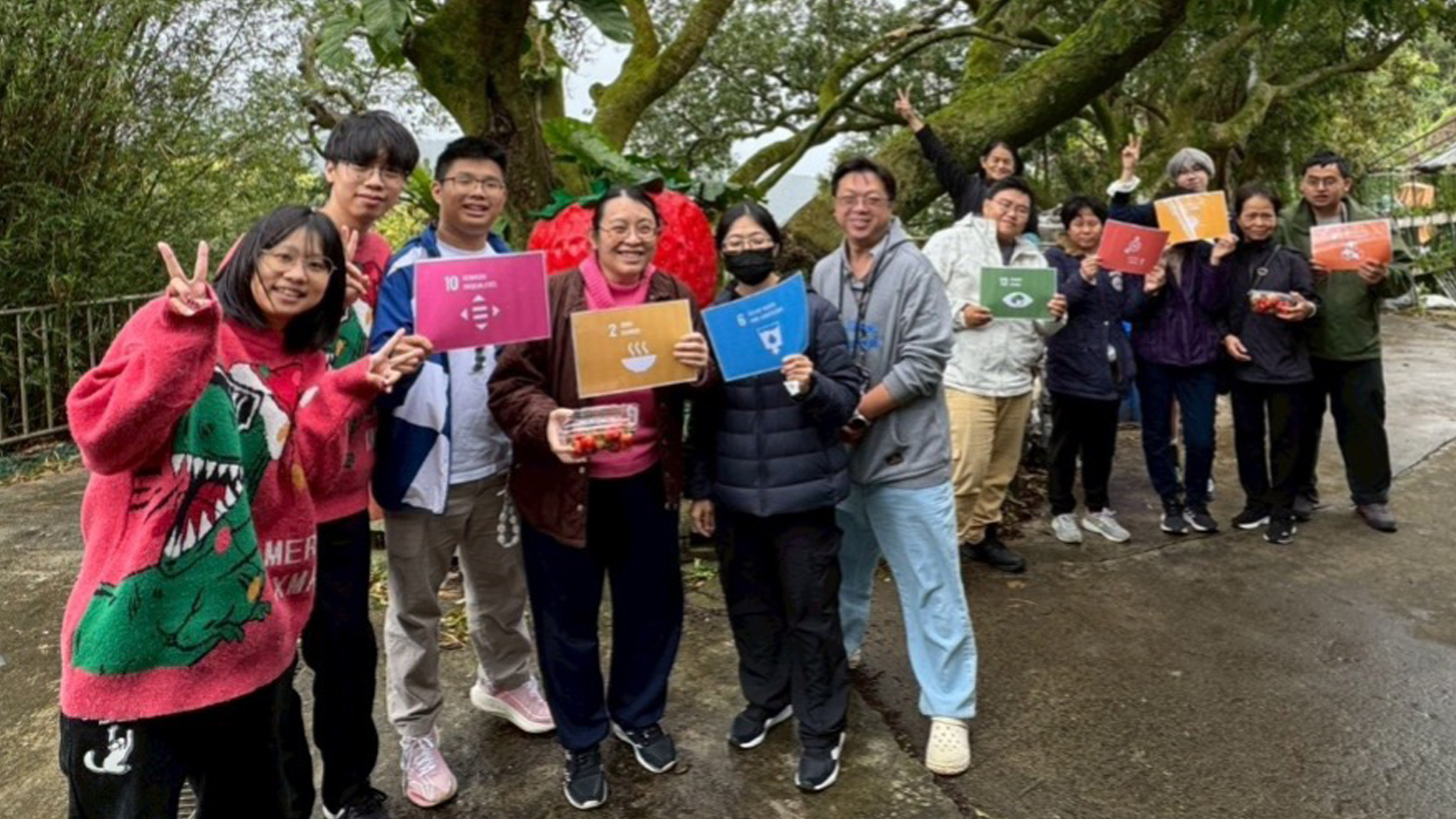 明志科大攜手在地農場 推動永續教育與環境保育