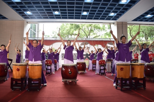 The local Top Taishan Temple Drum Troupe from Taishan District, New Taipei City, was awarded the “Skilled Performance Award” in the Senior Category.(Open new window/jpg file)Image