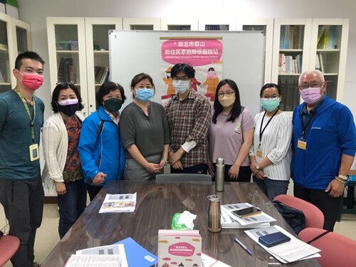 明志科技大學社會責任推動辦公室和新北市政府社會局合作辦理泰山地區新住民關懷服務站據點。(另開新視窗/jpg檔)圖片