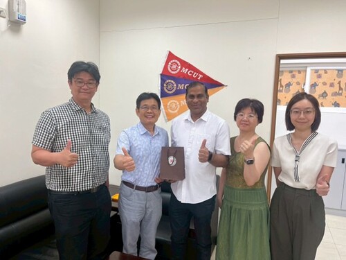 Ming Chi University of Technology & University of San Carlos Deepen International Collaboration(Open new window/jpg file)Image