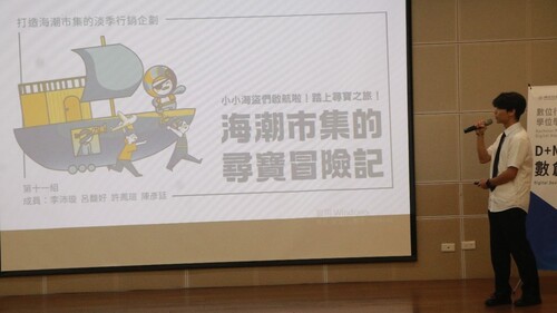 Students presenting their competition proposals(Open new window/jpg file)Image