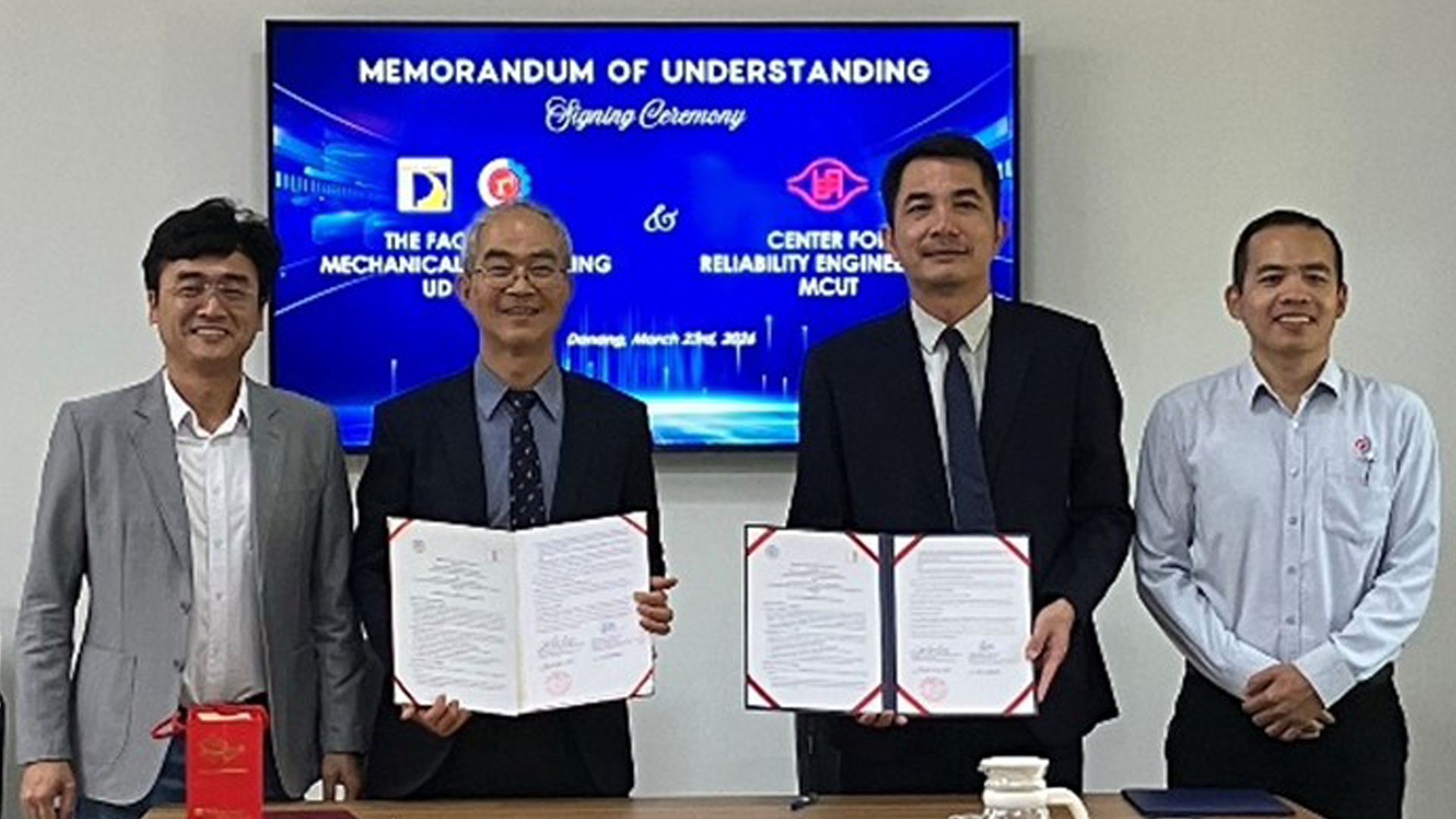 HUST, KAIST, and Center for Reliability Engineering Conduct Academic Exchange and Sign MOUImage