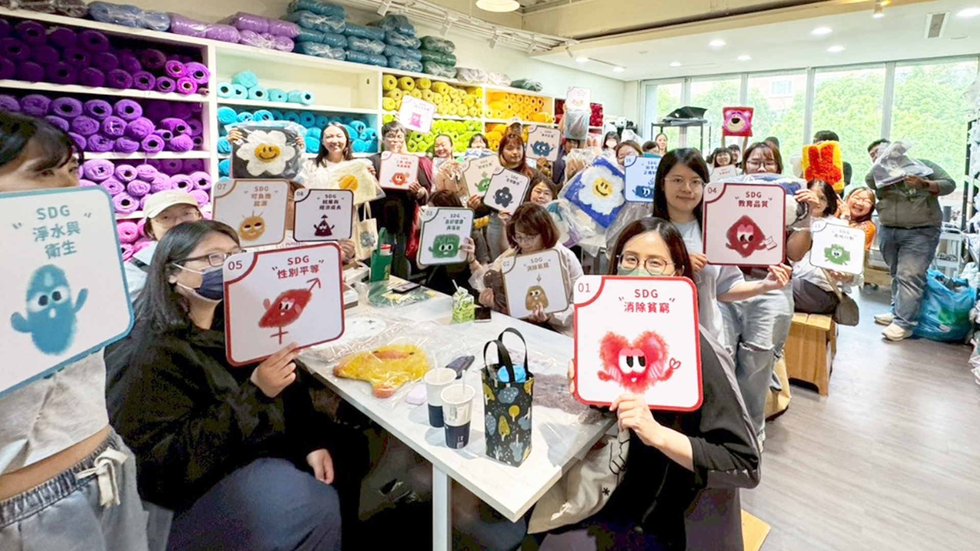 明志科大攜手Does Art 都是藝術中山店 推動永續教育與手作美學