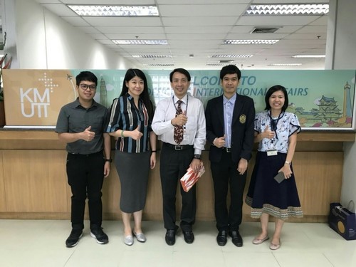 拜會蒙庫國王科技大學(KMUTT)